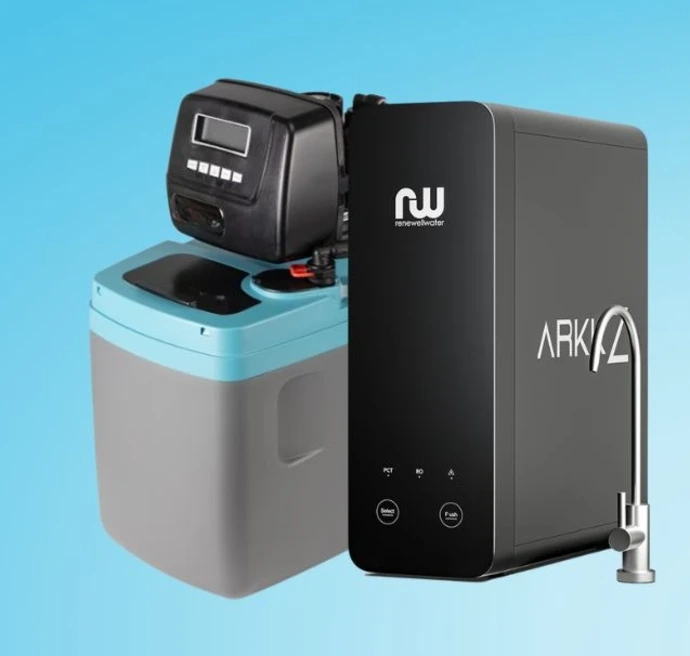 Blu Maxi Water Softener and Arkkz Reverse Osmosis