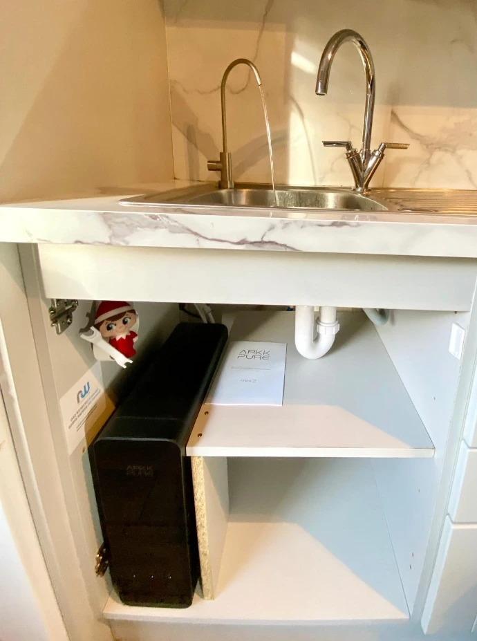 ArkkZ reverse osmosis water filter separate filtered and regular taps