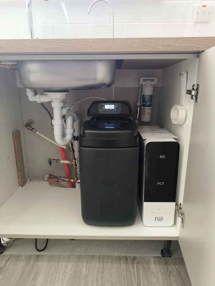 Ion II reverse osmosis water filter under sink vortex system