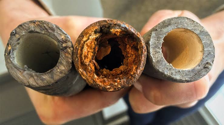 Pipes full of lead