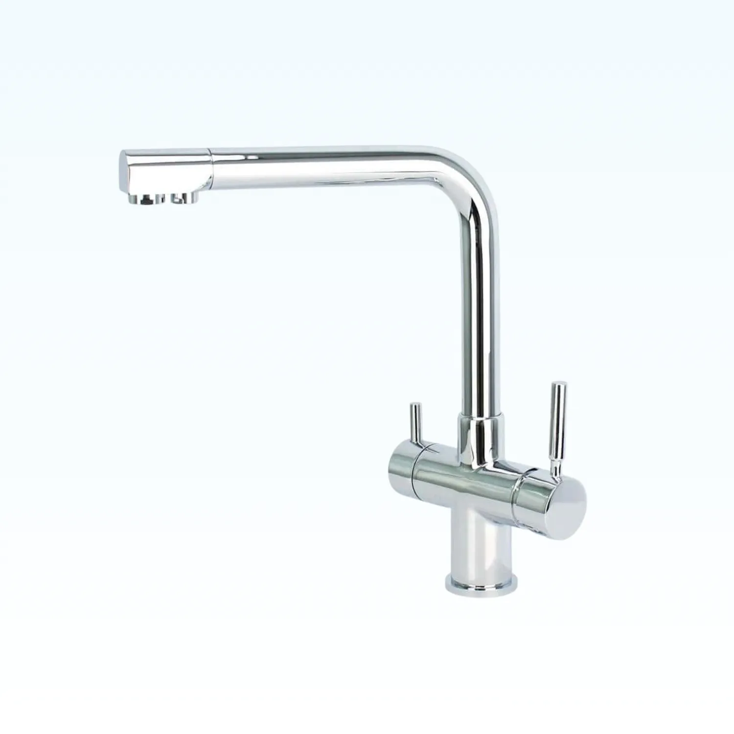 New Doolin Tri Flow Kitchen Tap | Dual Lever 3-way Tap | Filter Compatible