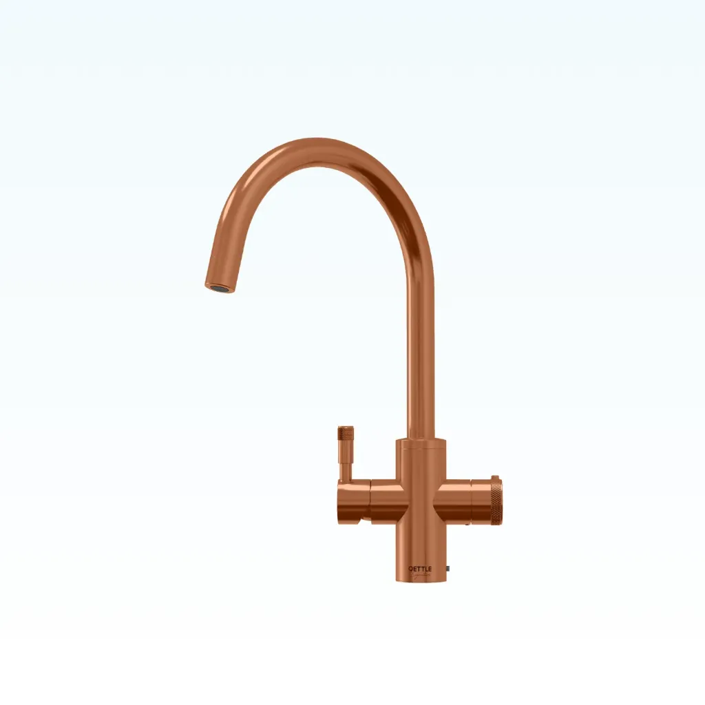 Qettle Signature Modern 4 in 1 Boiling Tap (Copper)
